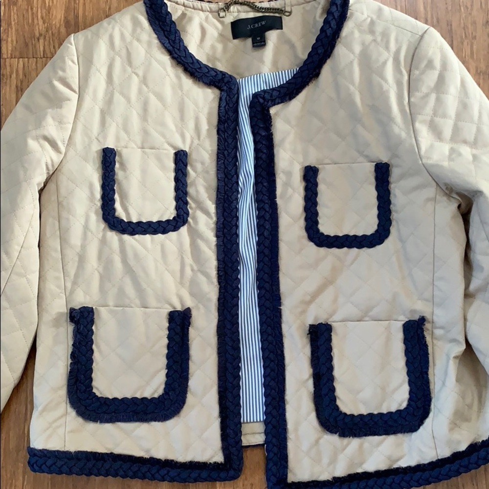 J.Crew Quilted Lady Day Excursion Safari Jacket - Picture 5 of 8
